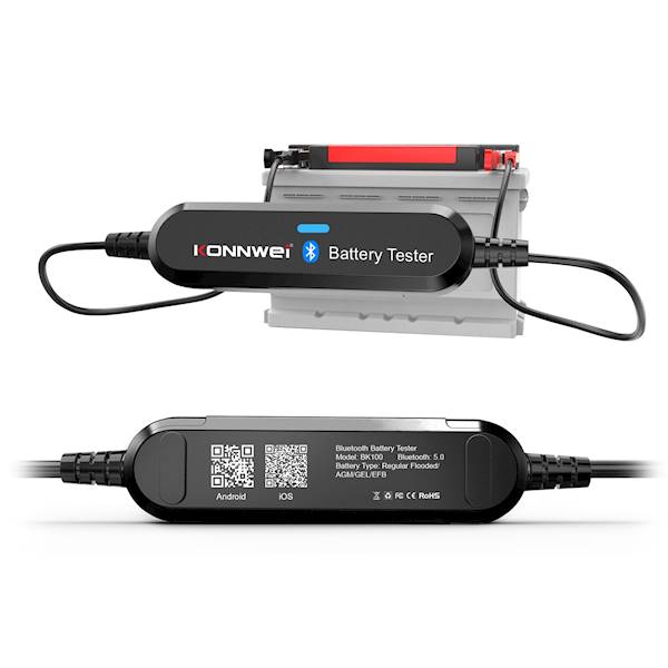 TESTER AKUMULATORA BLUETOOTH KONNWEI BK100