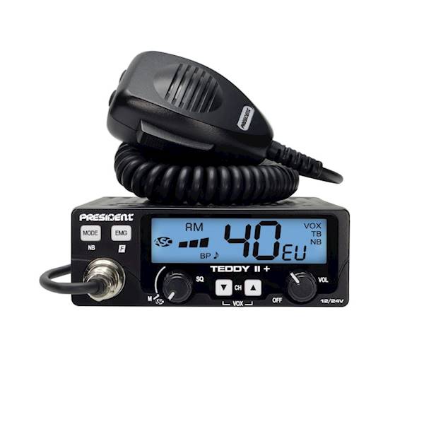 CB RADIO PRESIDENT TEDDY II+