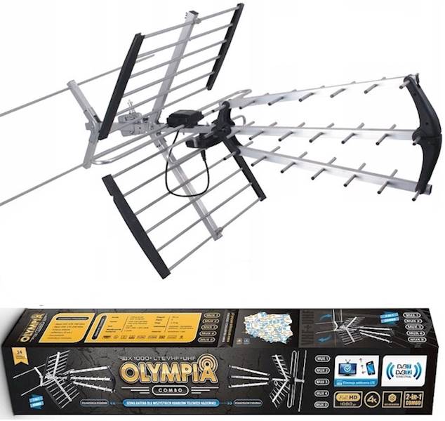 ANTENA TV Red Eagle OLYMPIA BX1000 +LTE COMBO