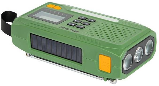 RADIO PRZENOŚNE SOLAR KORBA LATARKA BLOW RA13