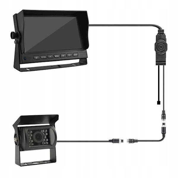 KAMERA COFANIA ZESTAW Z MONITOREM AHD WP-701