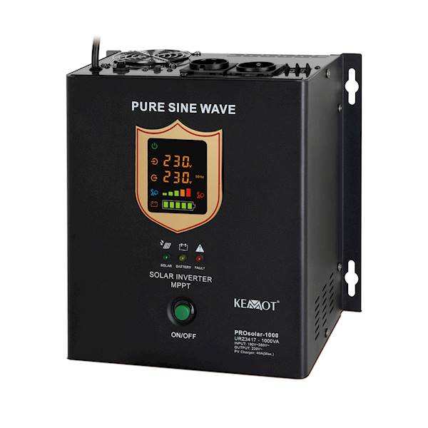 AWARYJNE ZASILANIE KEMOT ProSolar 1000VA/700W