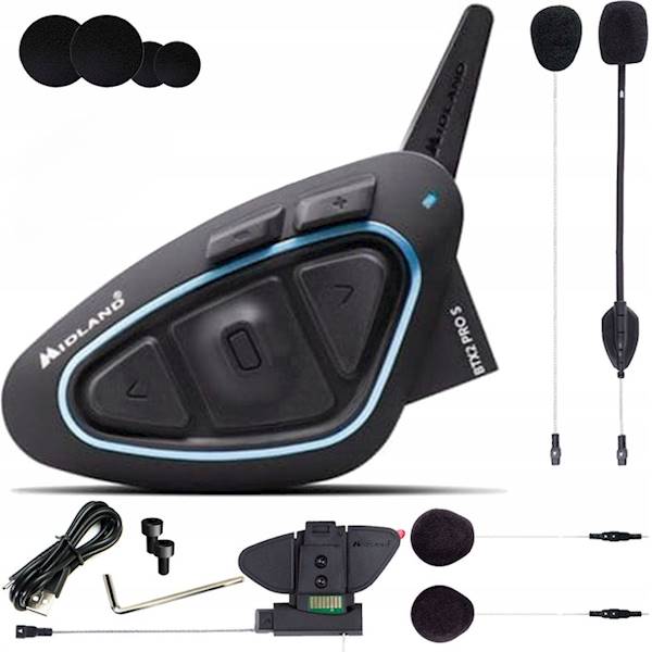 INTERKOM MOTOCYKLISTY MIDLAND BTX2 S LR-SINGLE FM