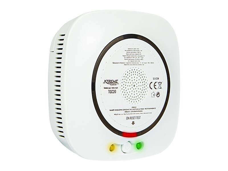 CZUJNIK GAZU i CZADU TGC20 230V WiFi Tuya
