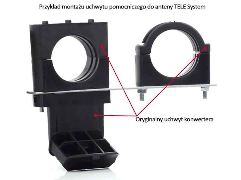 UCHWYT KONWERTERA SAT ZEZ TELESYSTEM PF85
