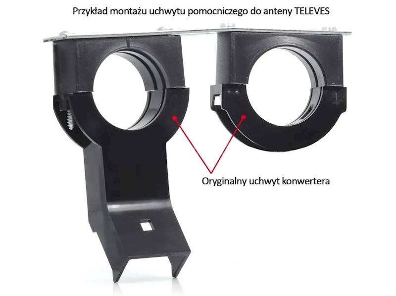 UCHWYT KONWERTERA SAT ZEZ TELESYSTEM PF85