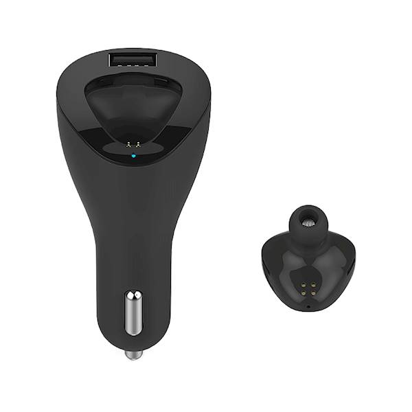 SŁUCHAWKA BLUETOOTH I ŁADOWARKA GSM  KM0397