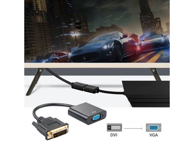 PRZEJŚCIÓWKA ADAPTER DVI - VGA  E386