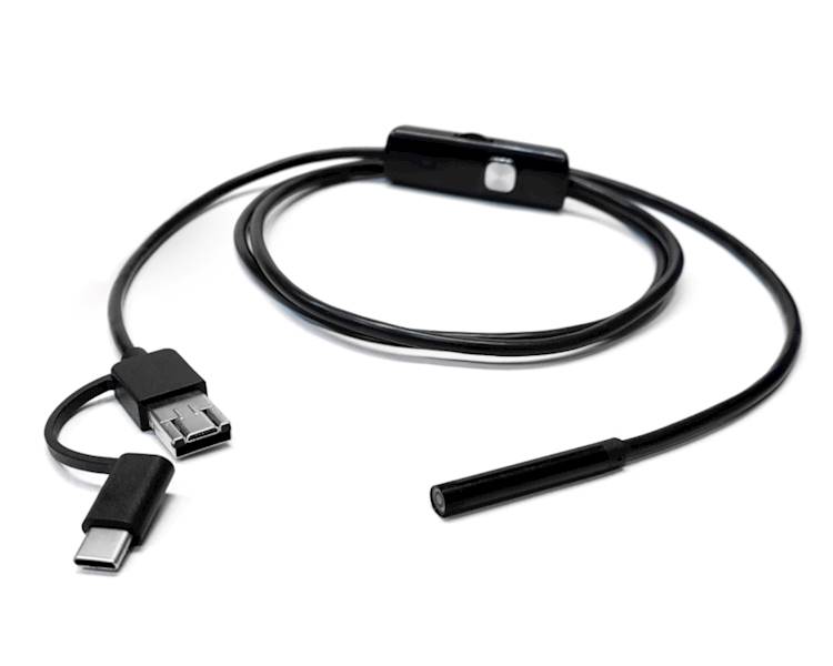 KAMERA INSPEKCYJNA ENDOSKOP USB-A/USB-C