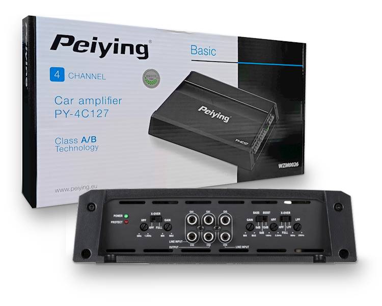 WZMACNIACZ SAMOCHODOWY Peiying Basic PY-4C12