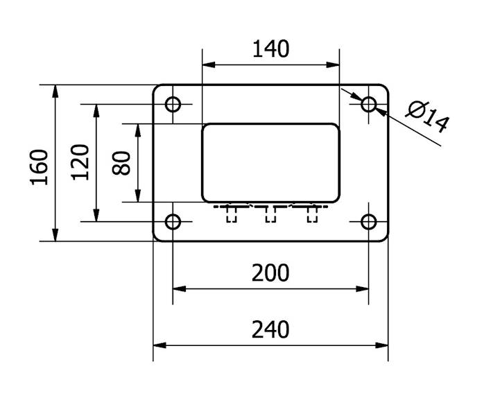 SŁUPEK STACJA ŁADOWANIA PowerBox