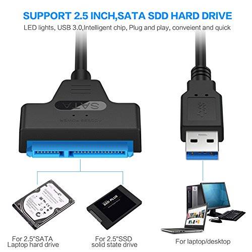 ADAPTER USB KABEL DYSK SATA E276