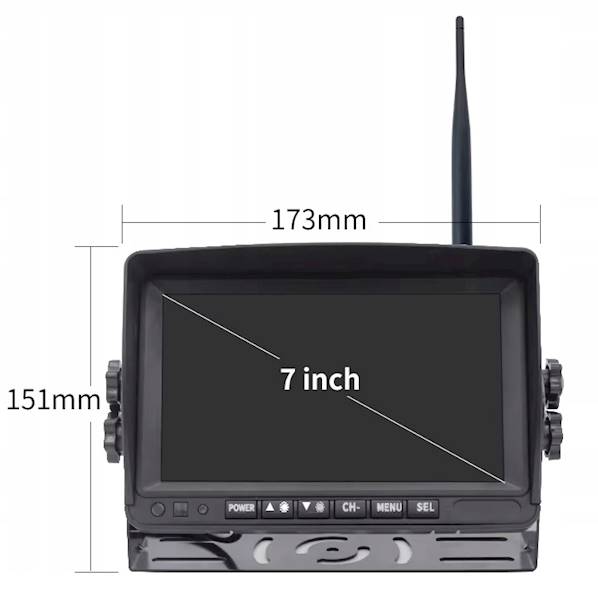 KAMERA COFANIA ZESTAW Z MONITOREM WiFi WP-704