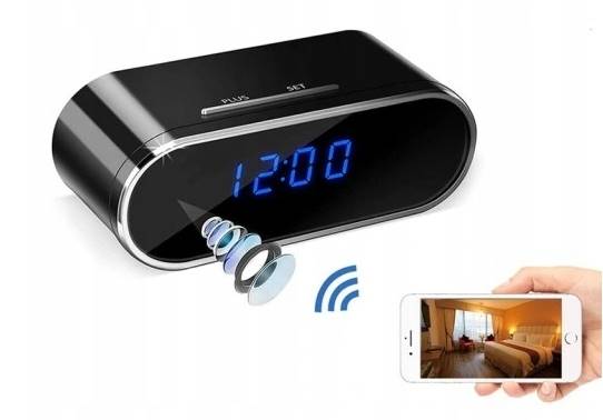 KAMERA UKRYTA ZEGAR WiFi v2.0