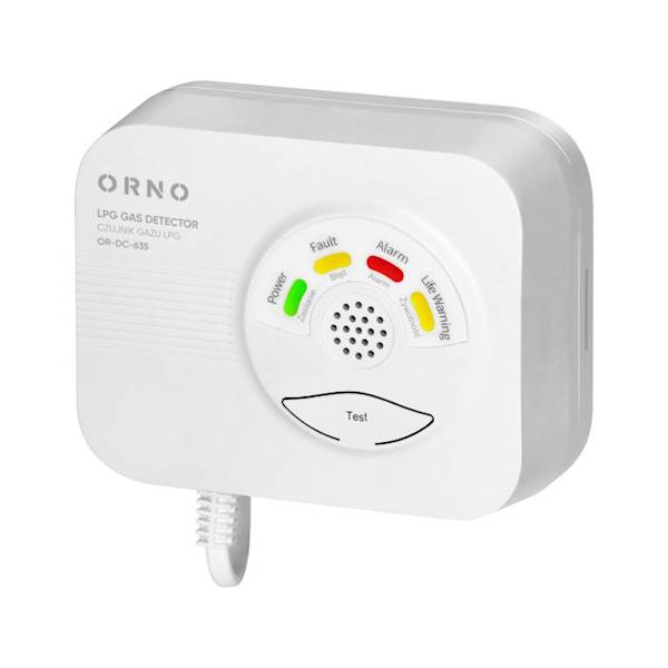 CZUJNIK GAZU LPG | OR-DC-635 | 230V
