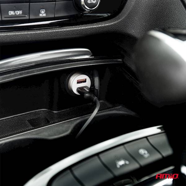 ŁADOWARKA GSM | USB-A x2 | AMiO 03872