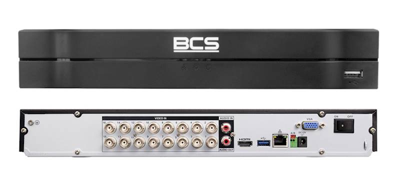 REJESTRATOR BCS-L-XVR1601-4KE(5) (16-kan 5w1)