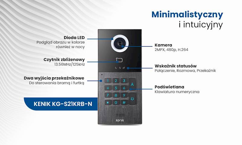 PANEL KENIK KG-S21KRB-N