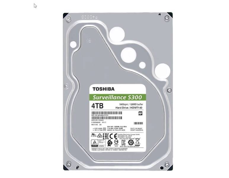 Dysk HDD TOSHIBA S300 4TB/SATA