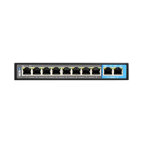 SWITCH PoE BCS-B-SP0802G (8xPoE/2xUpLink 1000Mb/s)
