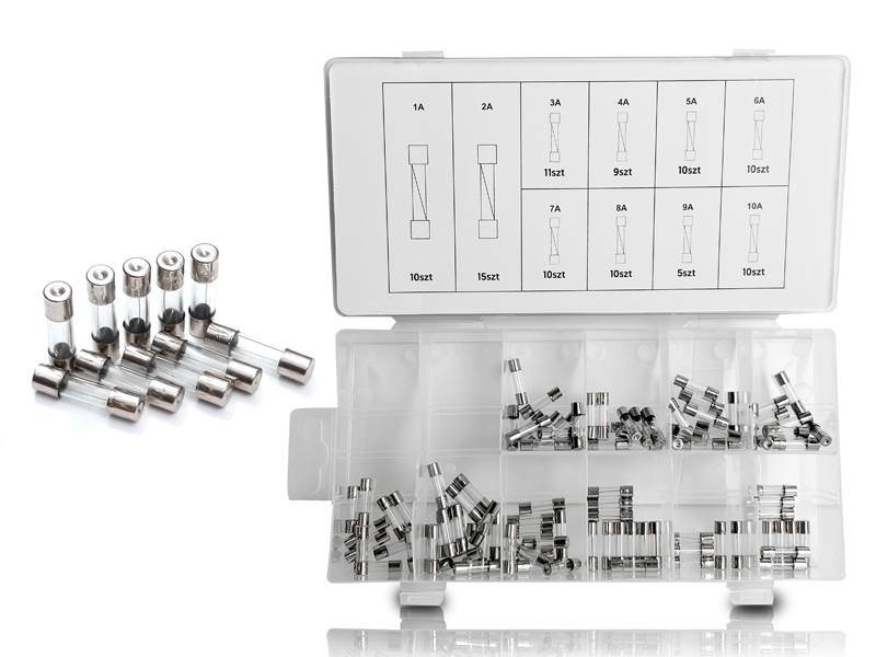 BEZPIECZNIKI SZKLANE ZESTAW LXZE15