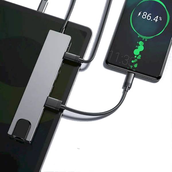 ADAPTER USB | HUB 8w1 | Orico H1