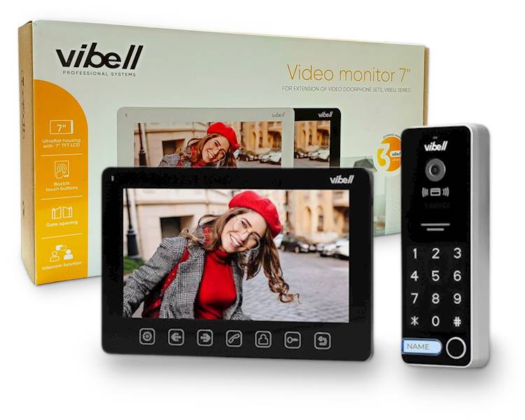 VIDEODOMOFON VIRONE | Vibell OR-VID-EX-1061/B