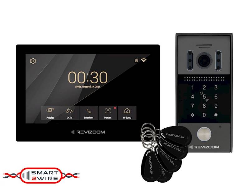 VIDEODOMOFON RM-T273HD BLACK/RC-212HD-CK