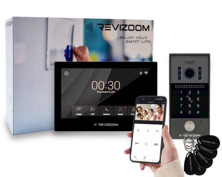 VIDEODOMOFON REVIZOOM | RM-T273HD / RC-212HD-CK