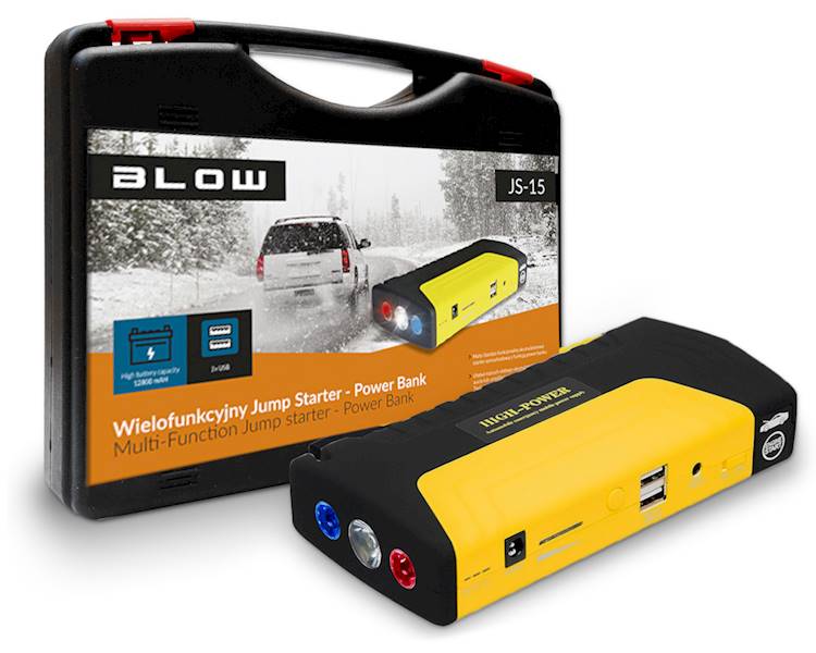 URZĄDZENIE ROZRUCHOWE JUMP STARTER | BLOW JS-15