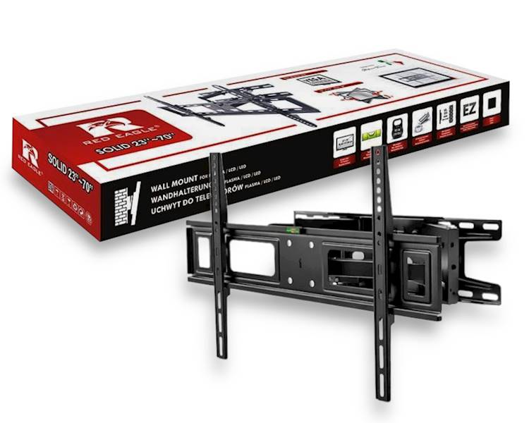 UCHWYT TV 30-70' | RED EAGLE AX SOLID BLACK