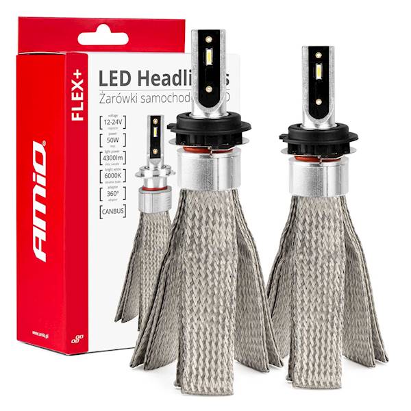 ŻARÓWKI LED |  FLEX+ H7 | AMiO 03661