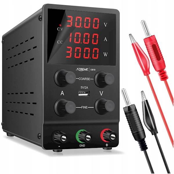 ZASILACZ LABORATORYJNY 0-30V/10A | Xtreme 58-624