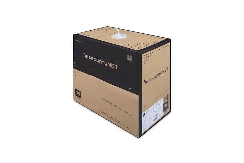 KABEL SKRĘTKA UTP Cat5e | SECURITYNET SEC5EUT 305m