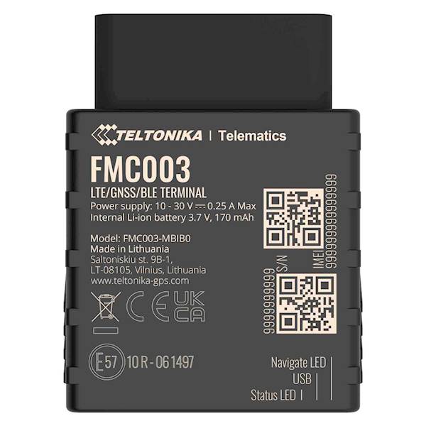 LOKALIZATOR GPS | Teltonika FMC003 4G LTE