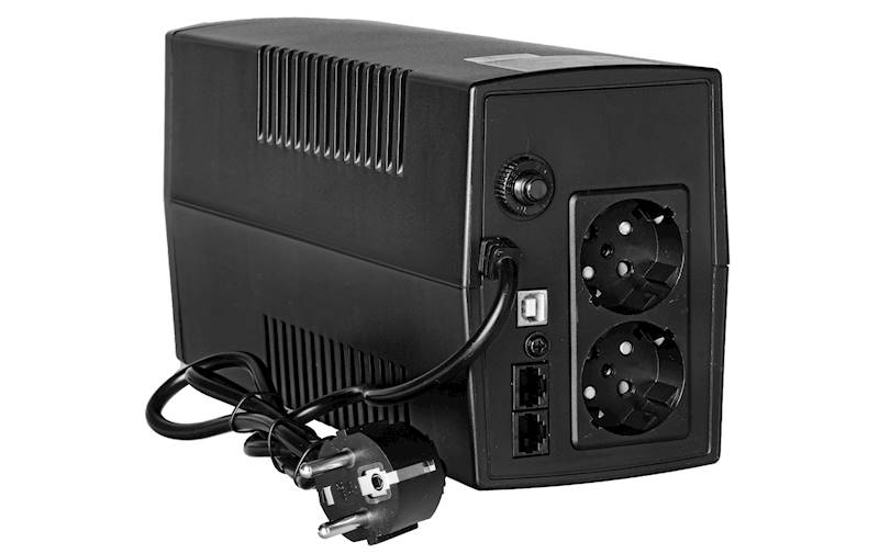 UPS ZASILACZ AWARYJNY | EAST UPS650-T-LI/LED