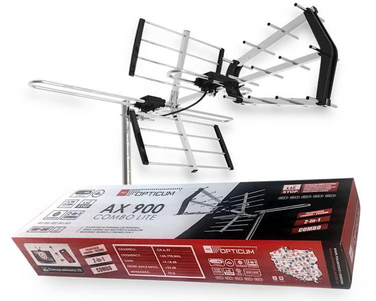 ANTENA TV | AX 900 LTE COMBO LITE