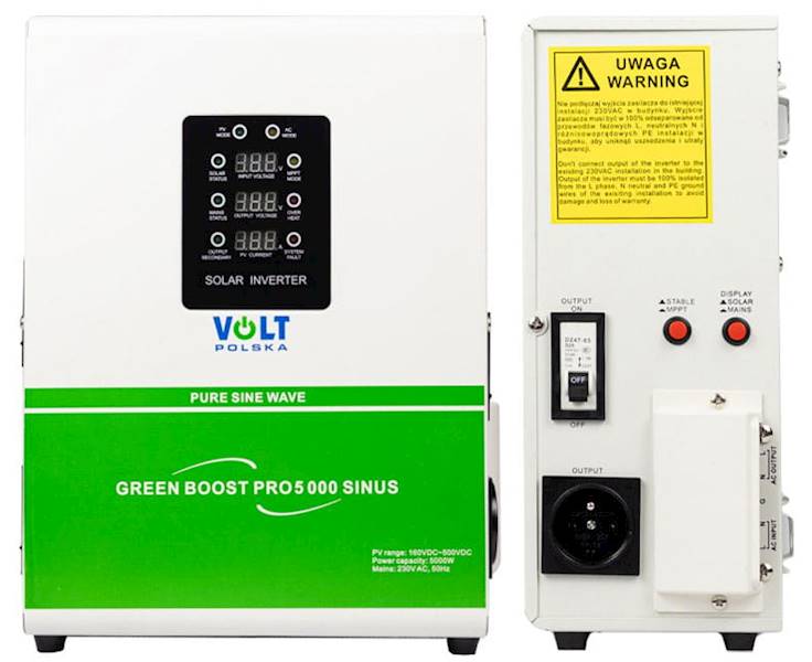 INWERTER SOLARNY GRZANIA WODY | GREEN BOOST 5000