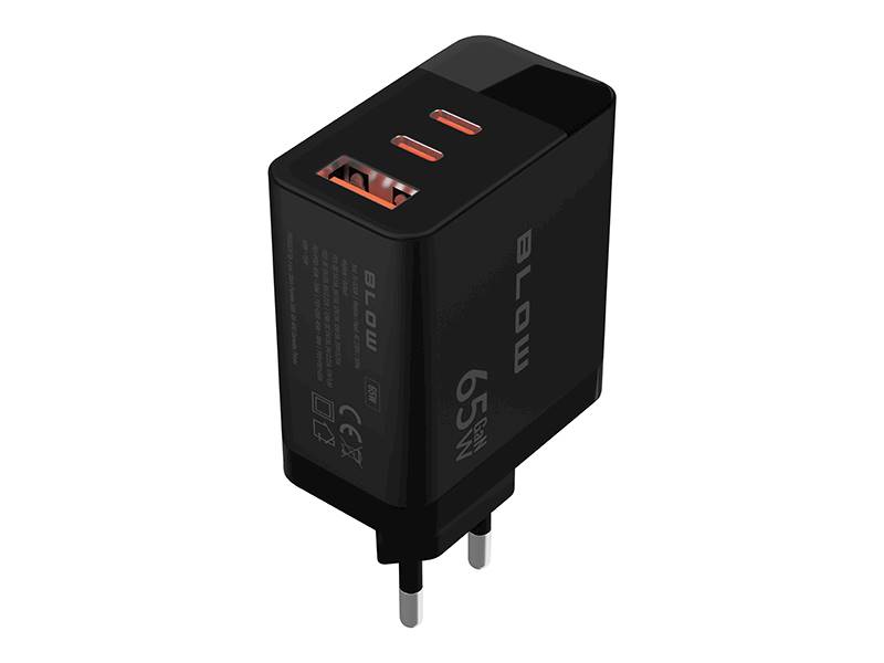 ŁADOWARKA GSM 230V | USB-A USB-C x2 | BLOW 76-030#
