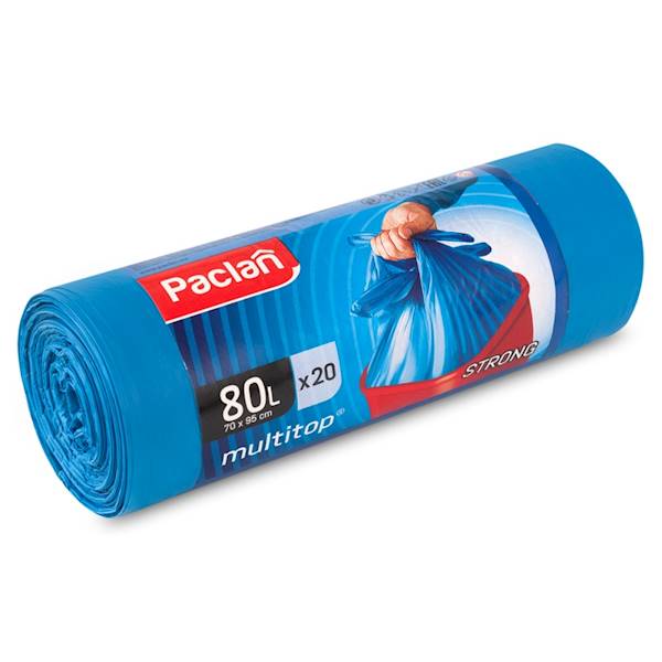 Worki na śmieci 80L  MULTI-TOP  A'20