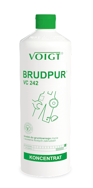 VC  242 BRUDPUR 1L konc grun mycie tłustych zabrud