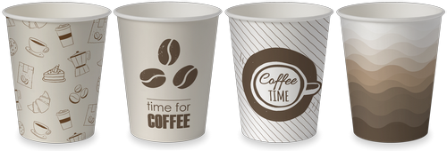 Kubek pap. 250ml AKU-COFFEE  a'50 SUP-K
