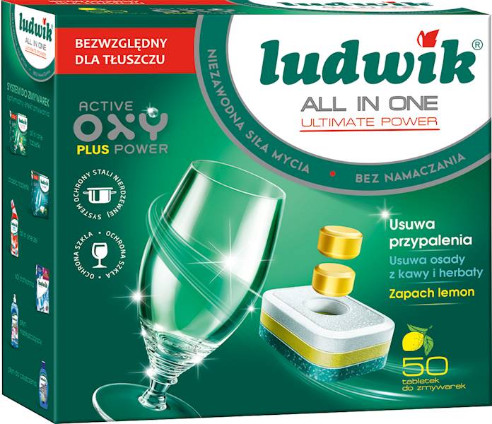 LUDWIK tabletki A'50 do zmywarek ALL IN ONE