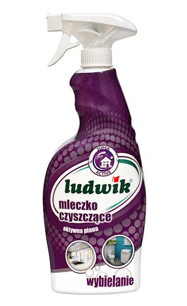 LUDWIK mleczko z wybielaczem  spray AKTIV 750ml