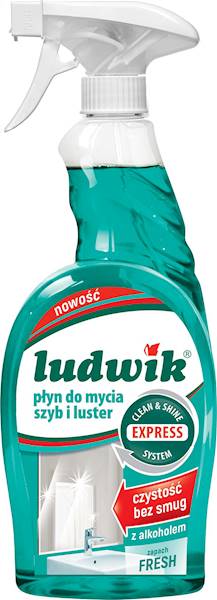 Ludwik płyn do mycia luster, szyb 750ml