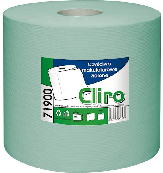 Czyściwo CLIRO 4,5kg 1-W 26cm  380mb zielone 71900