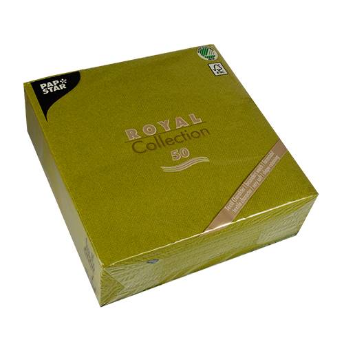 Serwetki ROYAL oliwka 40x40cm a'50 81749