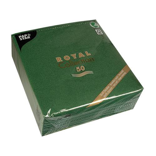 Serwetki ROYAL zielone 40x40cm a'50  11606