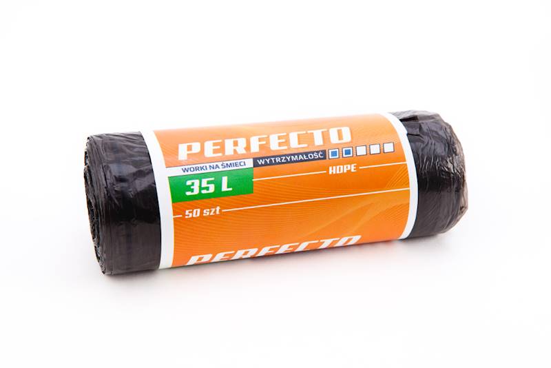 Worki na śmieci 35L DOMOWE A'50  HDPE