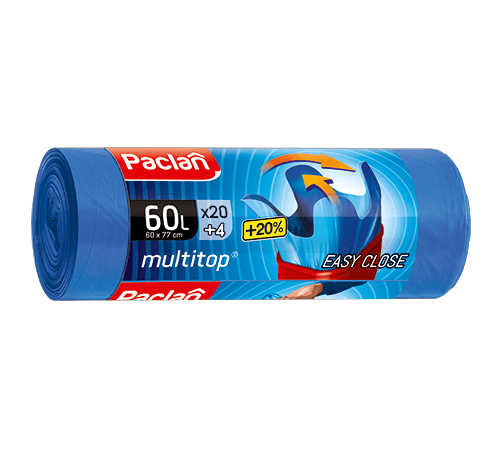 Worki na śmieci 60L MULTI-TOP  A'20
